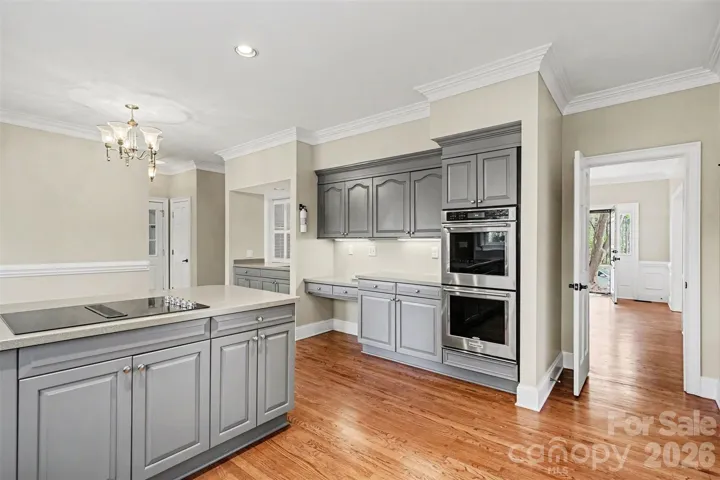Kitchen into breakfast nook