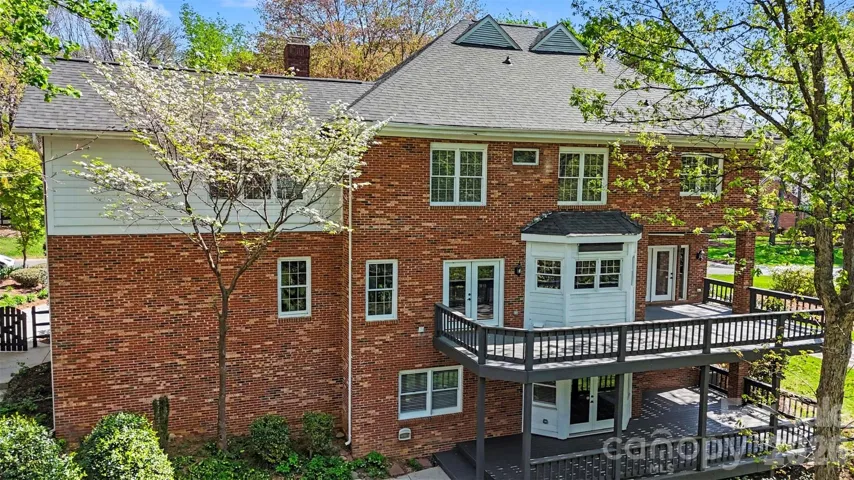 Aerial view of property