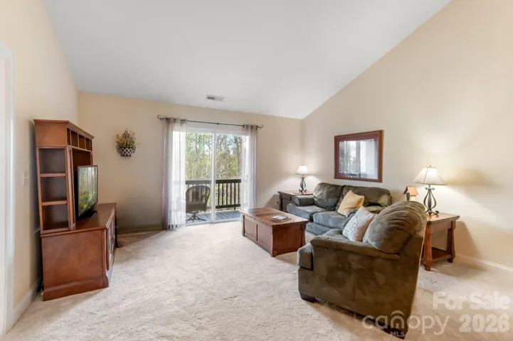 Look at all the space!  And easy access to the back deck!