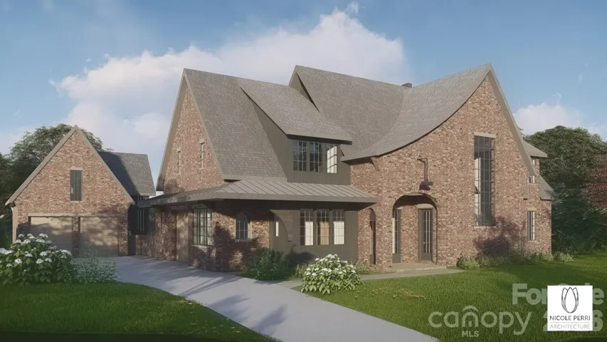 Proposed home designed by Nicole Perri Architecture.