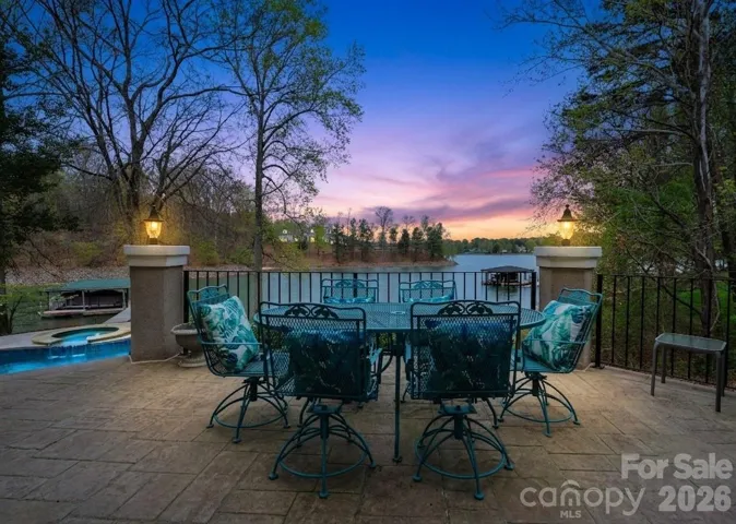 Expansive rear patio for gathering and relaxation