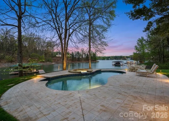 Poolside retreat and open lake views!