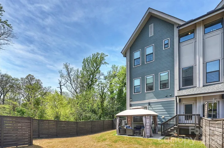 Privacy, greenery, and back yard space!