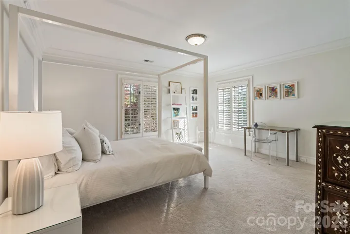 Upper level guest bedroom 1.