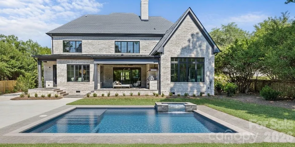 Rendering of completed pool 