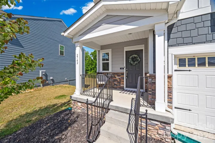 Welcoming Front entryway