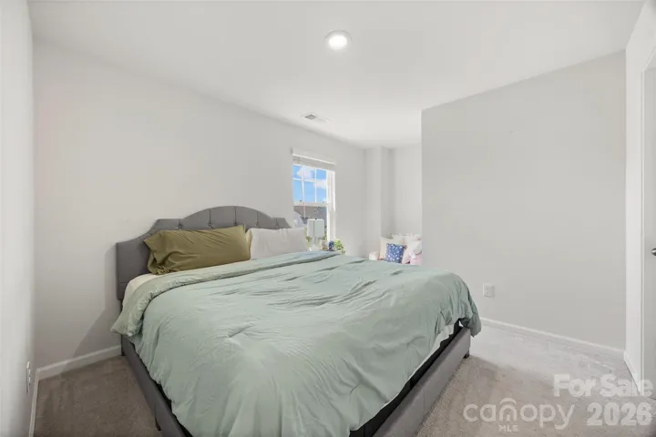 Upstairs Bedroom with walk in closet