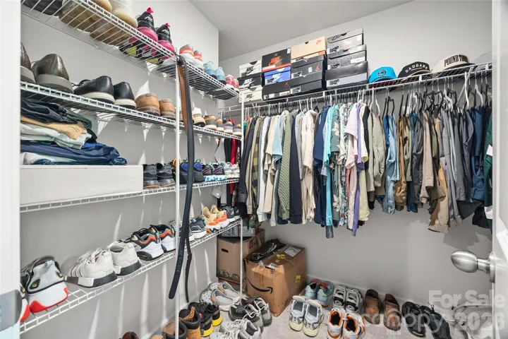 Primary walk in closet 2