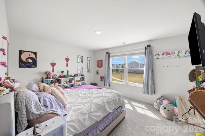 Upstairs Bedroom with walk in closet
