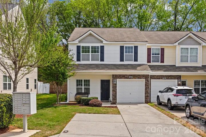 Charming end-unit townhome.