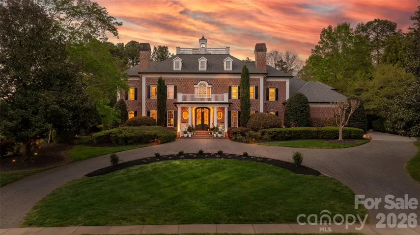 Georgian style full brick exterior
