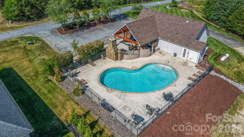 Community pool and clubhouse