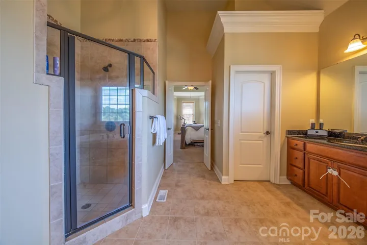 Primary walk-in closet