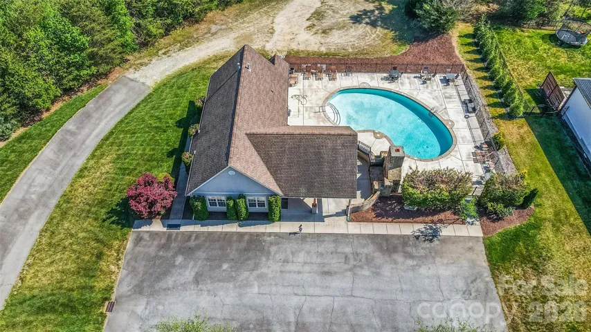 Community pool and clubhouse