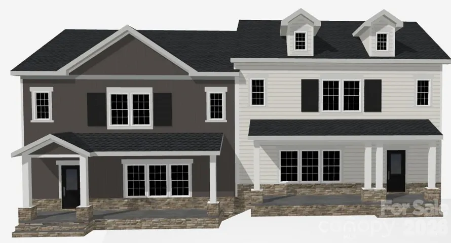 Exterior front rendering