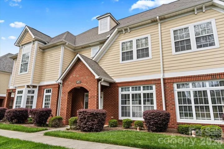 Wonderful curb appeal with brick and hardiplank siding