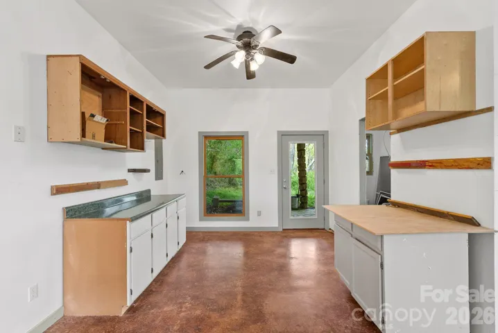 Unfinished lower level of guest cottage ready to be completed to your specifications