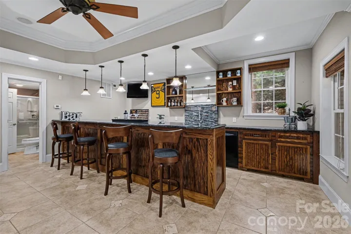 Basement full bar
