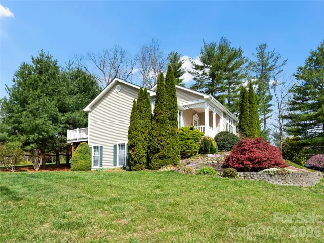 Lovely side yard provides gardening opportunities
