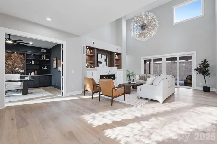 This home has stylish features and bold textures throughout