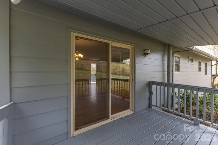 Covered Back Deck