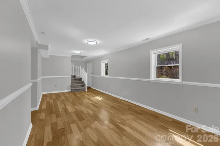 Family Room in Basement