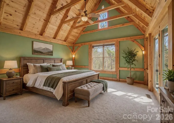 Primary Suite - Virtually staged
