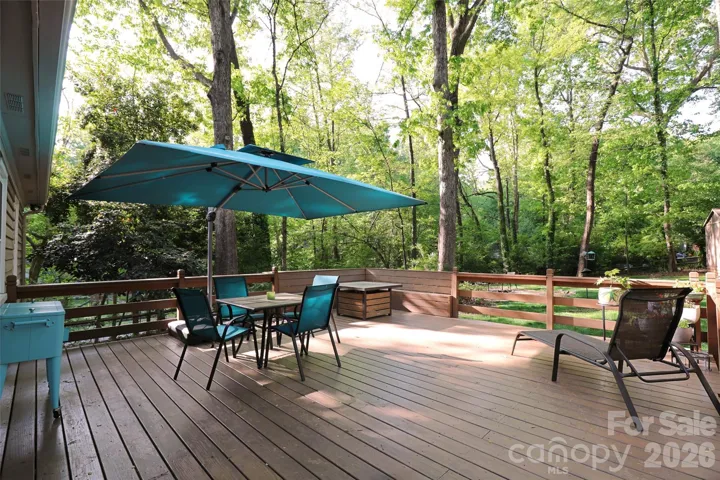 Deck is only 3 yr old and has a new stain on it!  