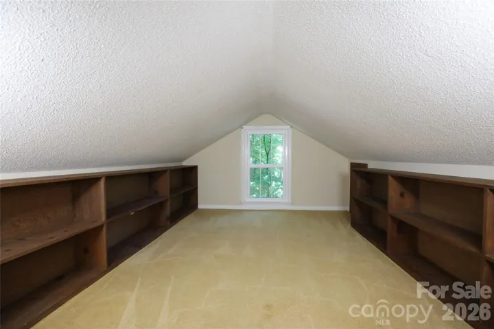 Storage Room with built in shelves