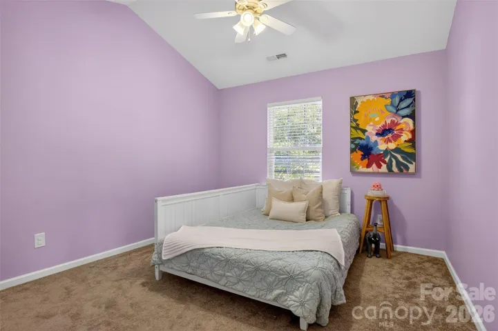 Third bedroom also with vaulted ceilings