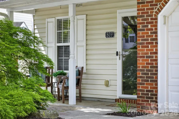 Sitting front porch