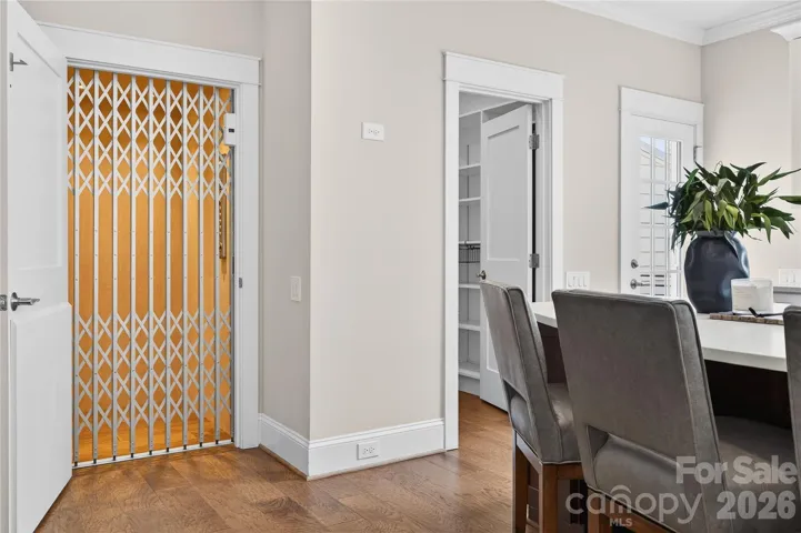 Private Elevator With Access To All Four Floors