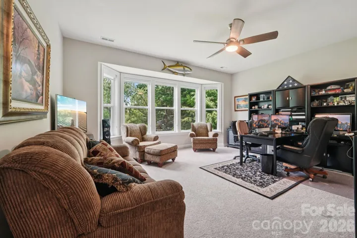 4th bedroom - in the basement with very large walk in closet