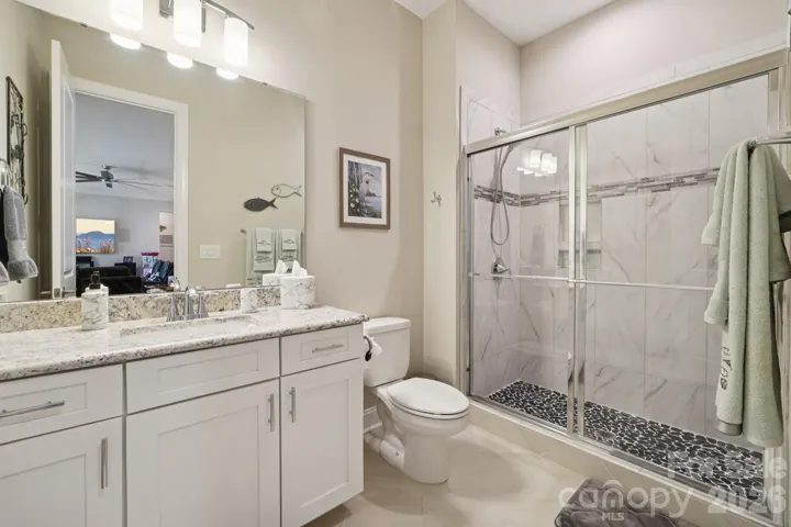 4th bathroom - in the basement