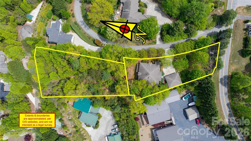 Aerial view depicting additional lot