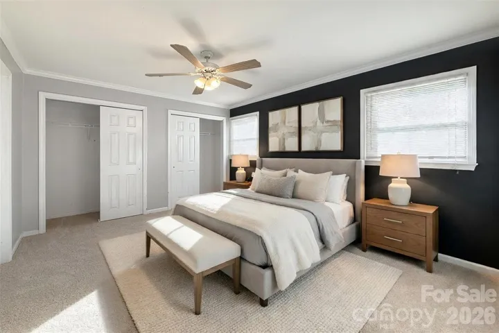 Room digitally staged* 