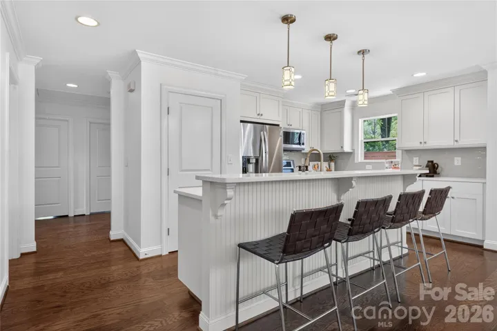 Kitchen with custom Pantry