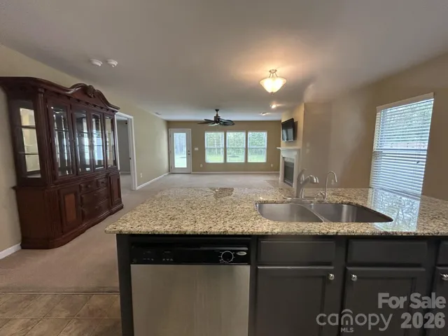 Bright and airy living area