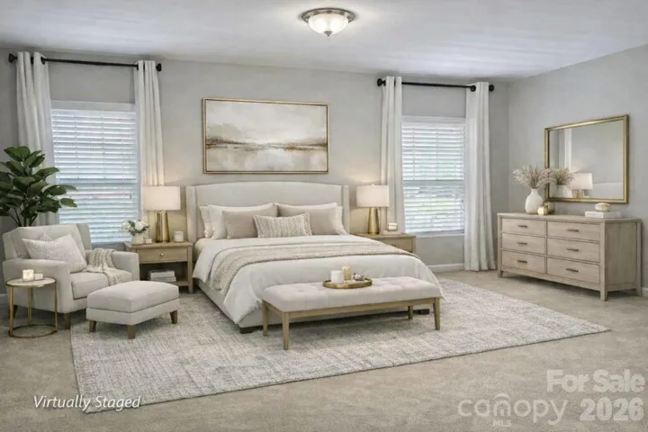 Bedroom 1 Virturally staged