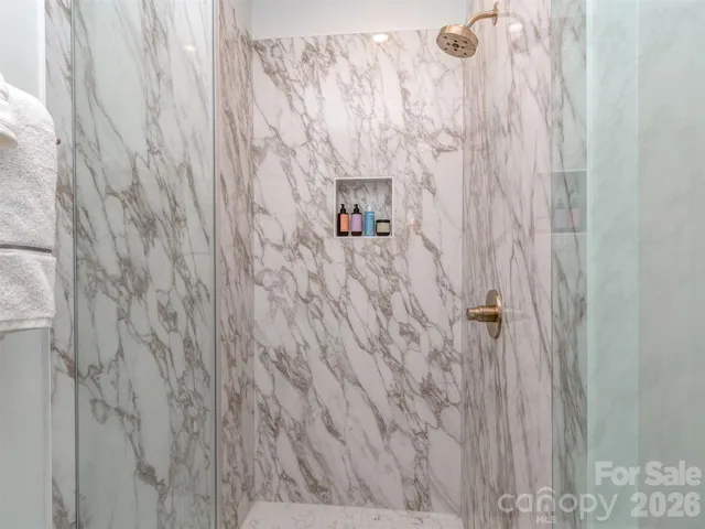 Custom Walk-In Shower on the Top Floor