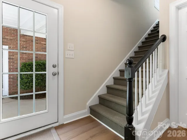 Entrance to Apartment over garage