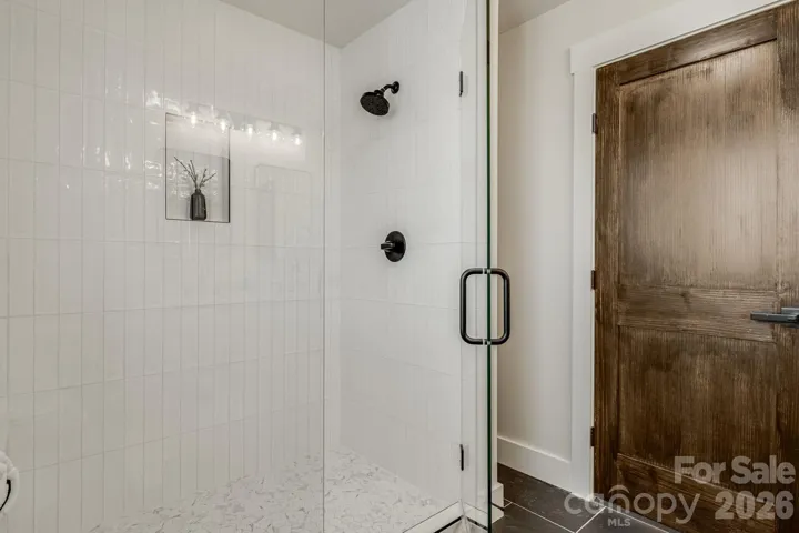 Walk in spa shower