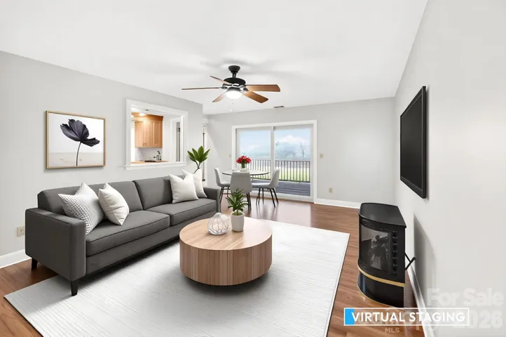 Mid level living room