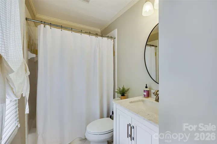 En suite bathroom.