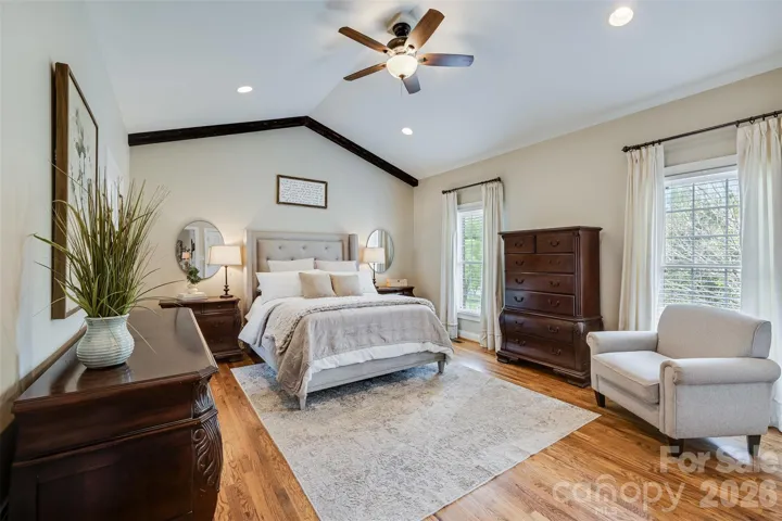 Your private retreat awaits with vaulted ceilings, large windows and plenty of closet space.