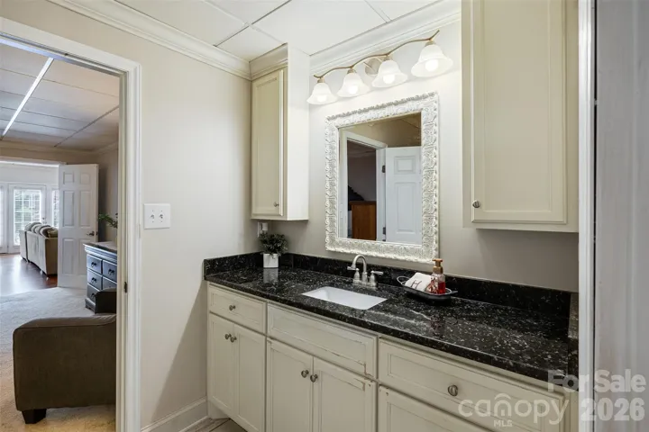 Full bath in second living quarters.