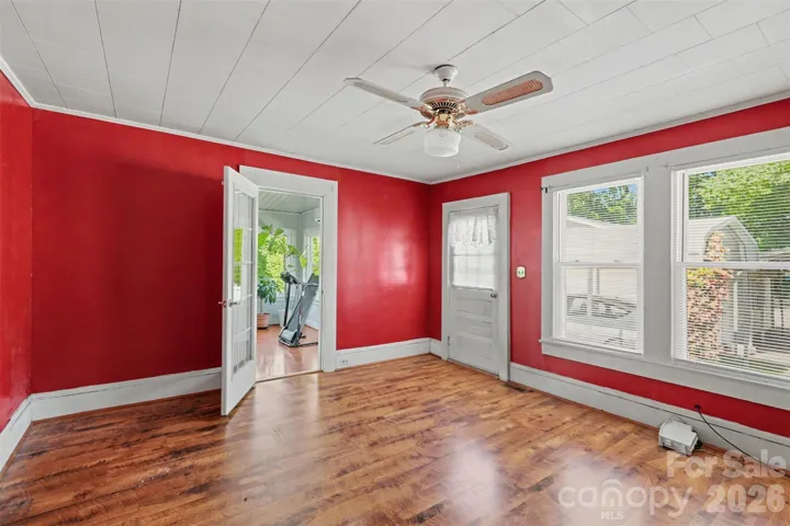 Secondary Bedroom with private entrance and Sunroom access