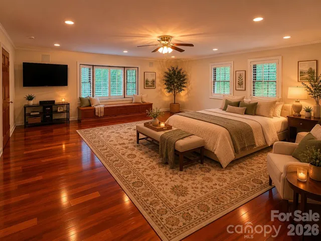HUGE Primary Bedroom on 1st Floor