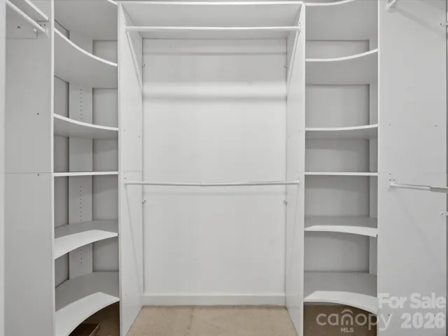 Large walk in closet in Primary bedroom 
