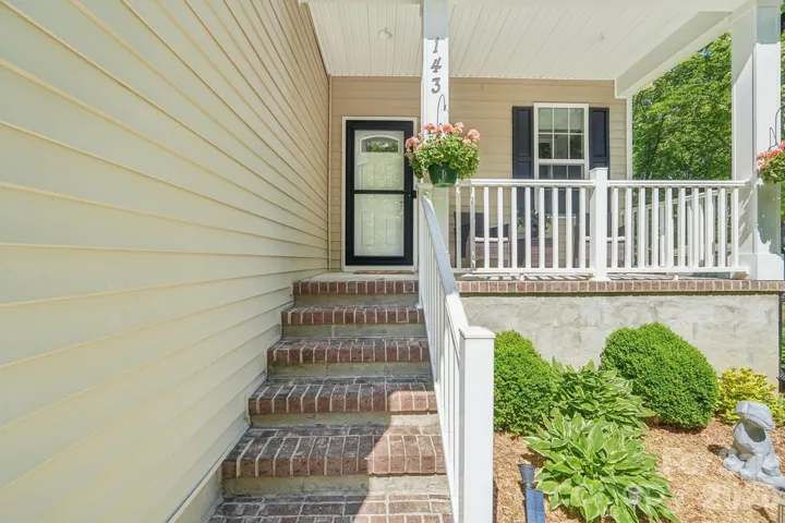 Covered front porch